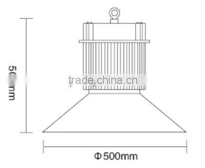 high brightness led high bay 150w