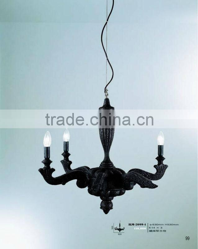 2012-2013 New design polyresin pendant lamp ALM2098