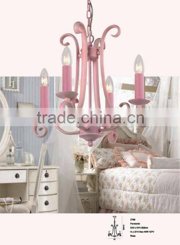 BLACK IRON CHANDELIER/ CHANDELIERS LIGHTING/ WITH FACETED CRYSTAL LEAVES