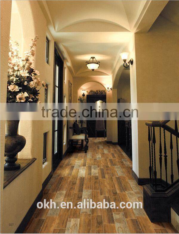 Interior project Wood like Tiles