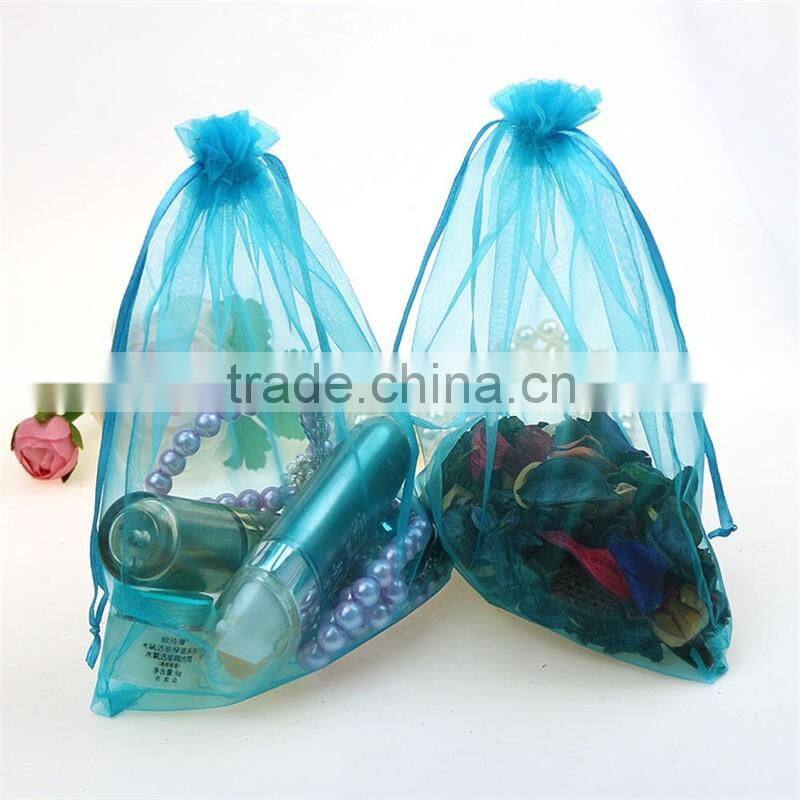 10x15cm purple 100 organza gift bags Wedding party Jewellery Storage Pouches