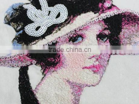 20 Heads Mixed Double Sequin Flat Embroidery Machine