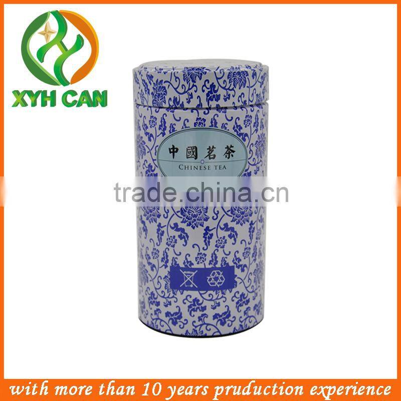 Factory direct sales 125*90*60mm tea tin box can color printing