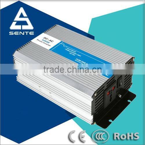 High frequency pure sine wave 500w 24vdc to 240vac inverter with USA socket and with LED display screen