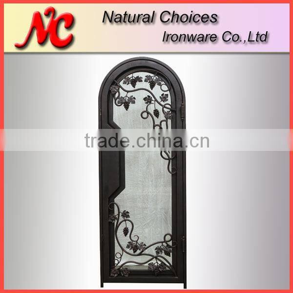 Round top door interior