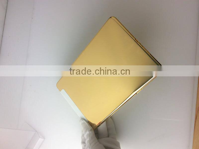 24kt gold plating back cover housing replacement for ipad mini & gold plating for ipad