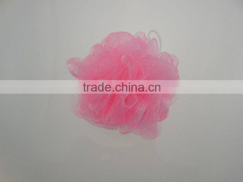 Cartoon mesh bath sponge shower puff mesh sponge exfoliating bath gloves SLS006-01