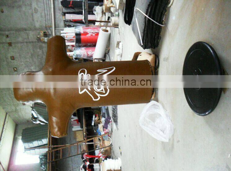 Boxing sandbag hanging