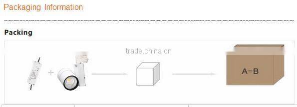 cob led track light