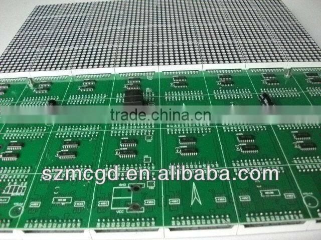 Dot Matrix Of F3.75 Dot Matrix Led Digital Clock Display