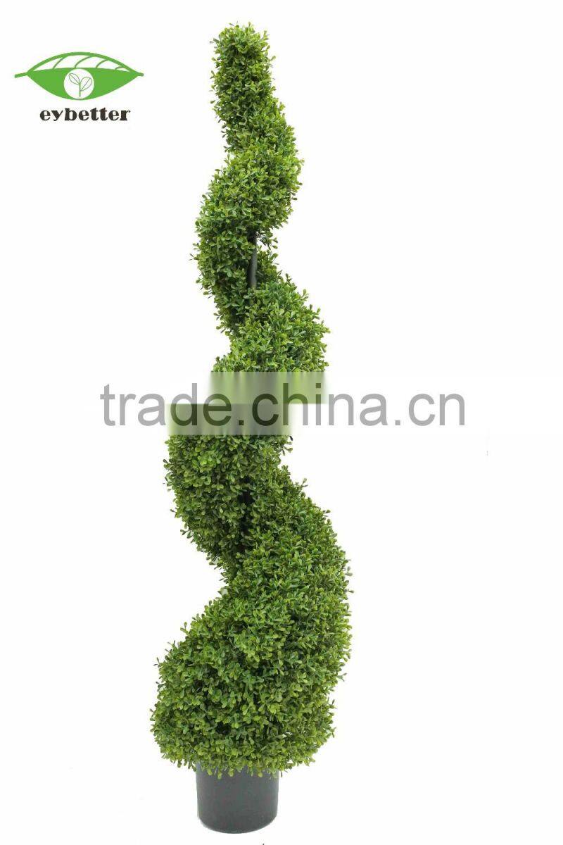 artificial spiral trees for garden decoration