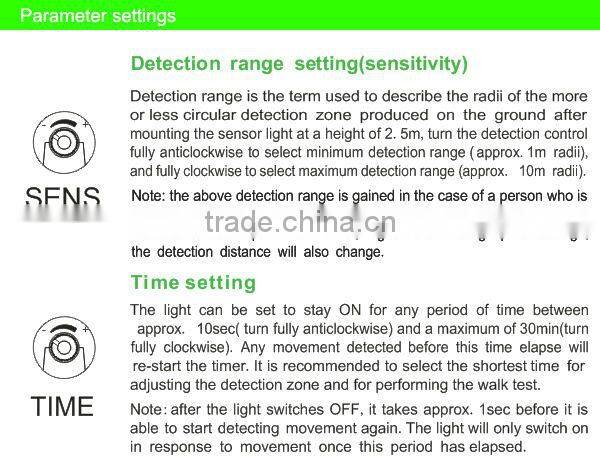 SK808 Manufacturer 85-265V /AC pir sensor