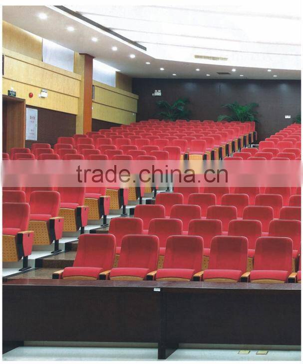 High-back folding concert auditorium desk and chair HF-007