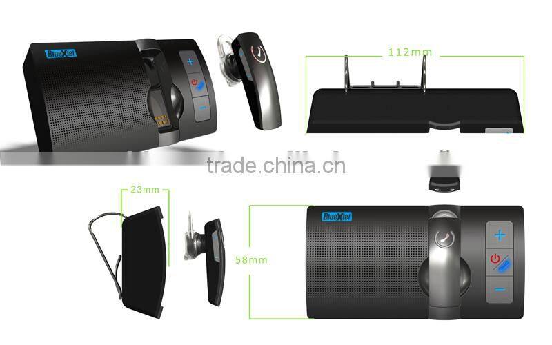 2014 hot selling A2DP built-in NFC bluetooth kit car, car head up display kit bluetooth mp3 player with fm transmitter