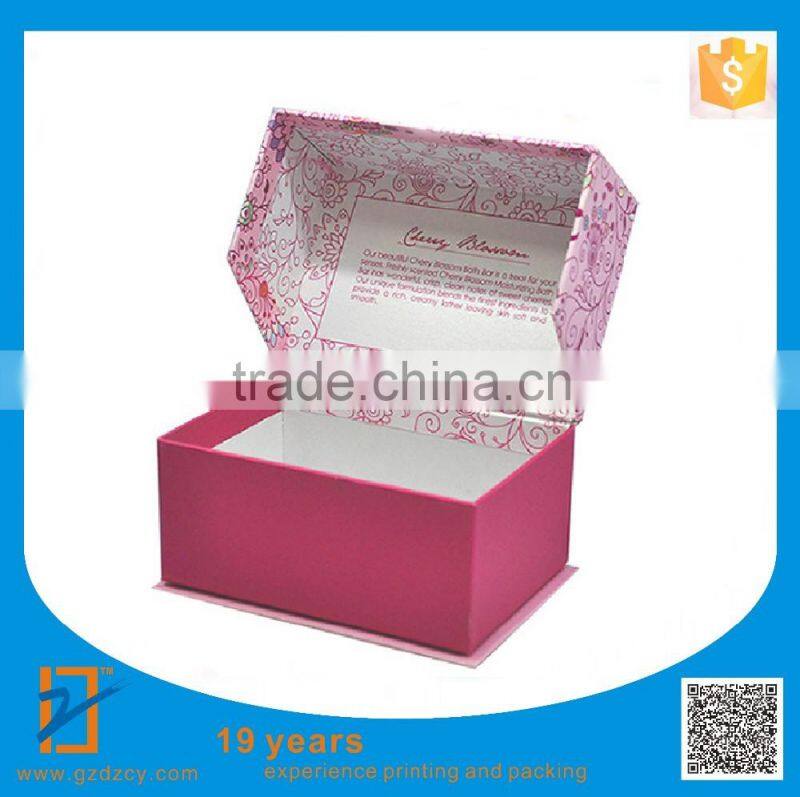 Custom decorative individual wedding cake boxes with handle