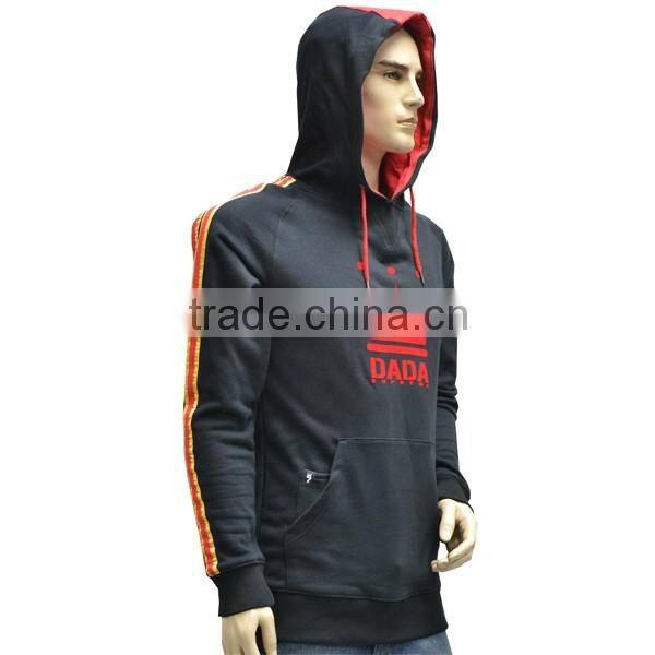 New kangaroo long sleeves cotton fleece pullover hoodie sweatshirt
