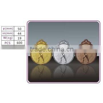 Round plaques running sports metal medals