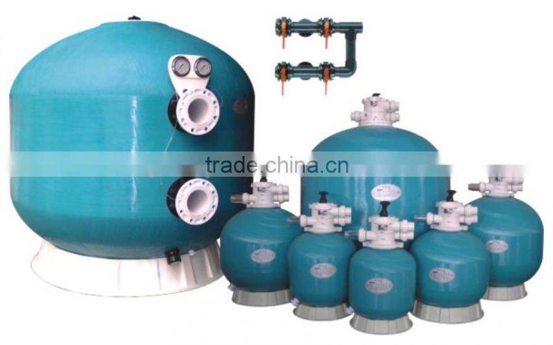 High Pressure Water Filter System Swimming Pool Large-scale Sand Filter