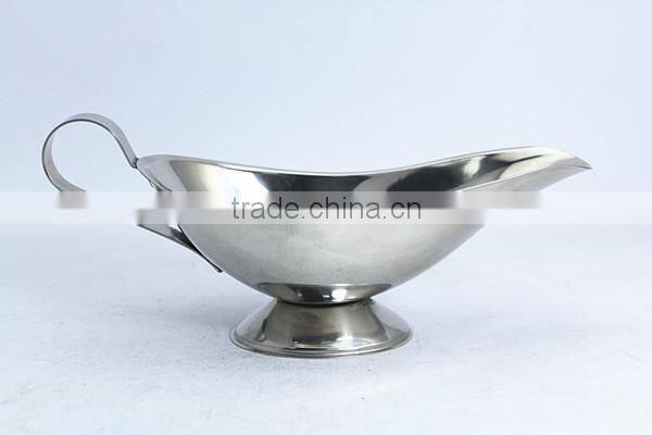 Stainless Steel Gravy Boat, Dressing Pouring Boat