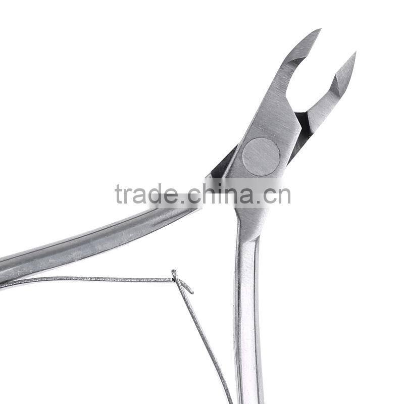 2016 golden and silver color stainless steel nail cuticle nipper
