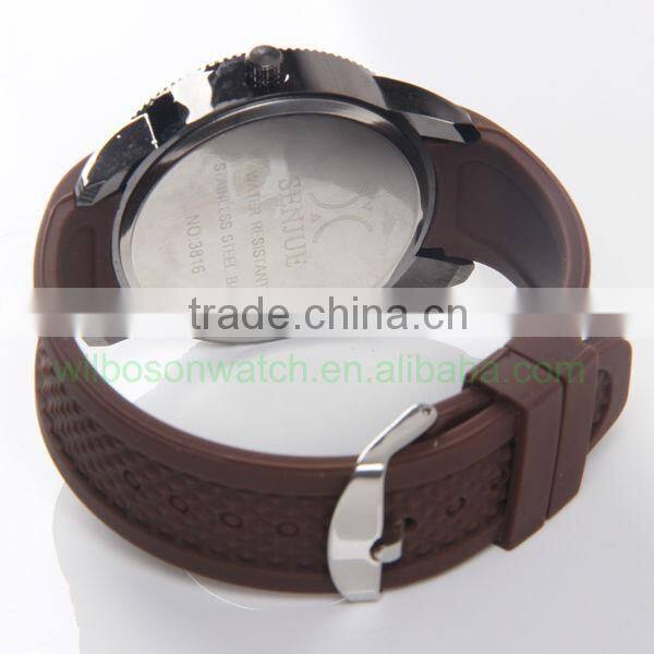 2013 New fashion silicone watch for teenage