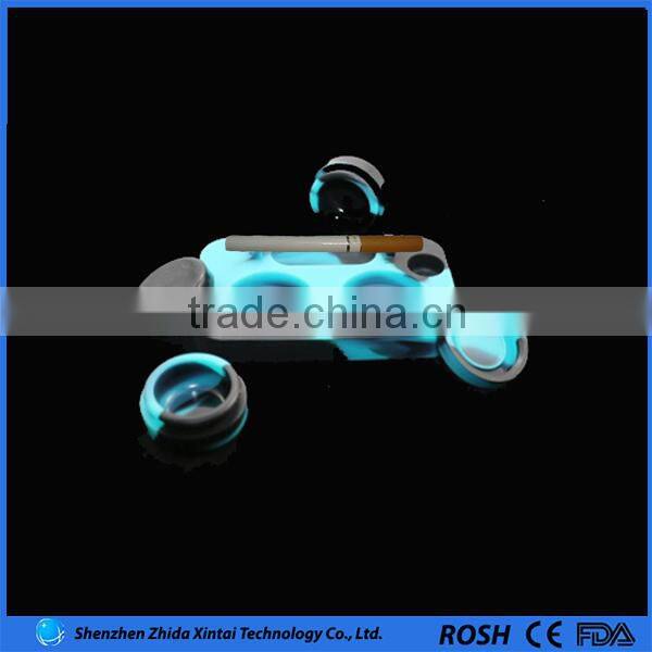 Eco-Friendly Reusable 7ml Silicone Wax Container