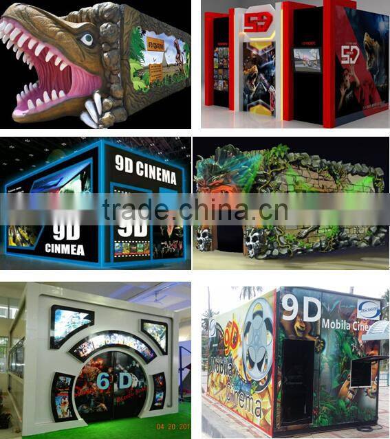 7D interactive cinema with gun - 12D/11D/10D/9D/8D/7D/6D/5D/4D/3D cinema/movie/film