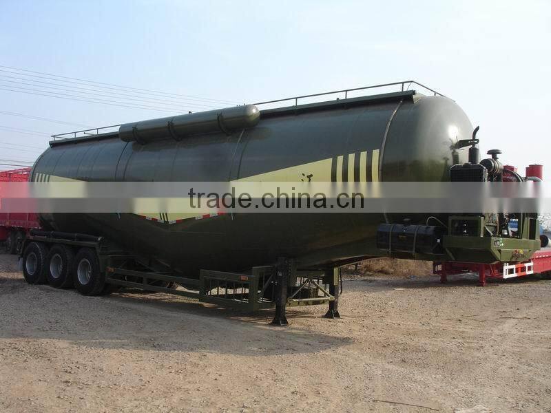 50M3 3 axle bulk cement powder tank truck semi-trailer/ semitrailer ( bulk cement)