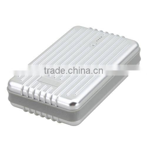 high capacity power bank portable mobile phone charger with LCD display