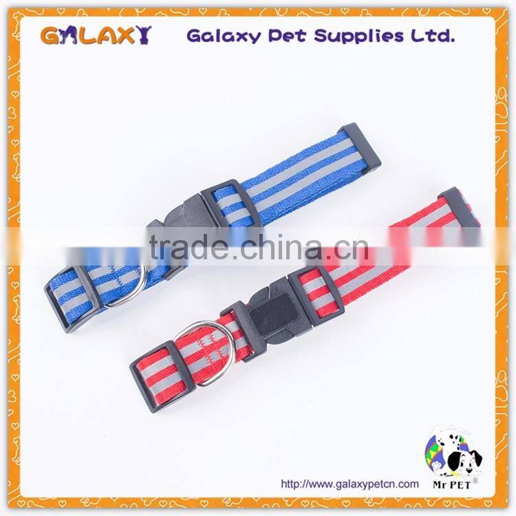 Plain knitting strong nylon material dog leash made in china