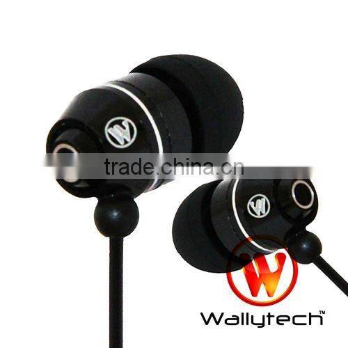 Wallytech 2013 Metal Earphone with mic