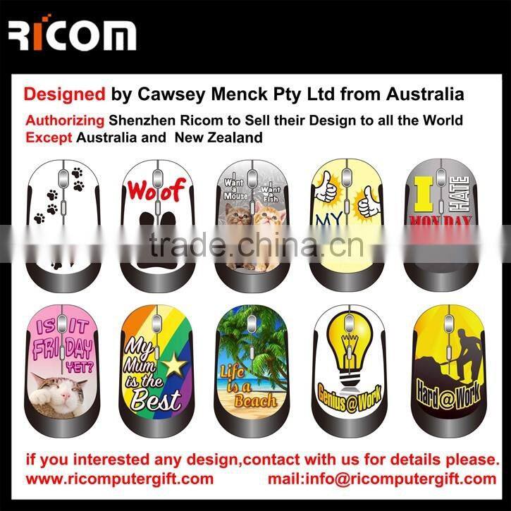 computer Ergonomic mouse bluetooth,bluetooth wireless optical mouse,smallest bluetooth device--BM6012--Shenzhen Ricom