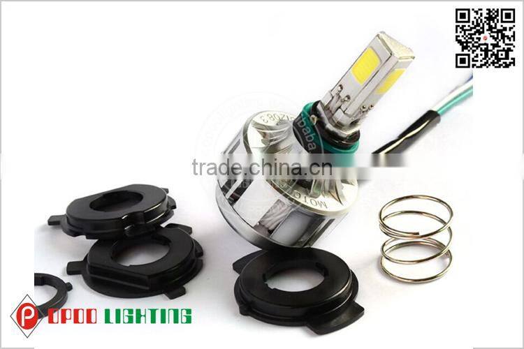 High power led headlight for motorcycle, 360 degree 32w 3000lm led headlight for motorcycle