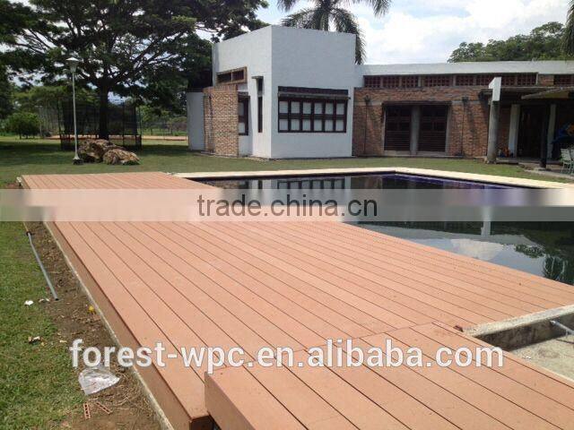 Eco-friendly FSC Outdoor Waterproof Engineered WPC Floor