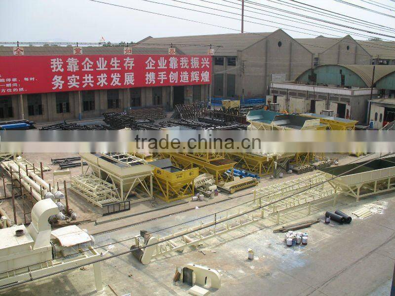 Chinese Famous Brand--Hopper Type HZS50 Concert Mixing Plant(50m3/h)