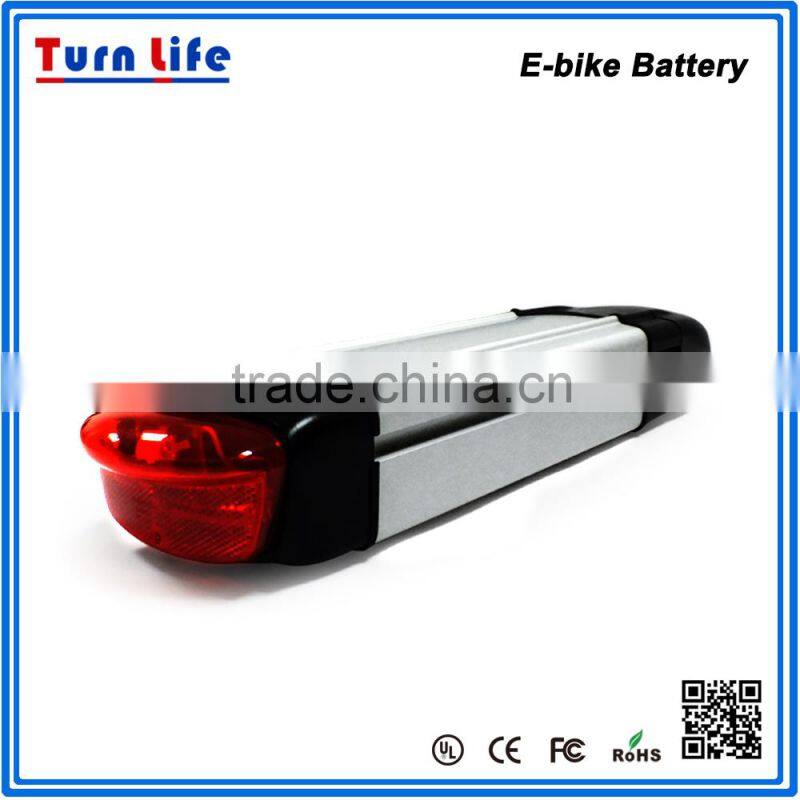 Slim 36v lifepo4 battery pack lithium ion external battery pack for ebike