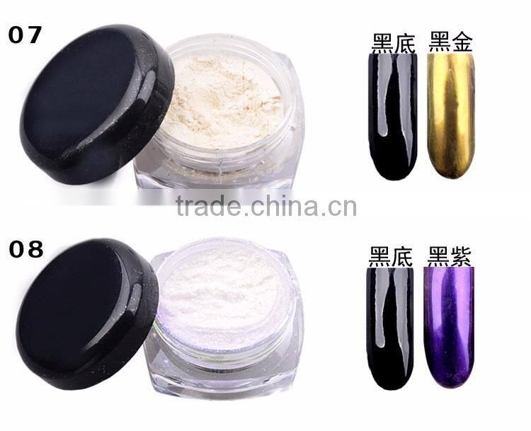 pigment nail mirror art prowder 2g 12color Simple Packing