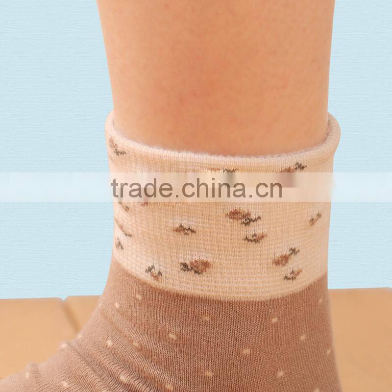2015 Autumn cotton socks relent cotton socks for women bamboo socks organic wholesale
