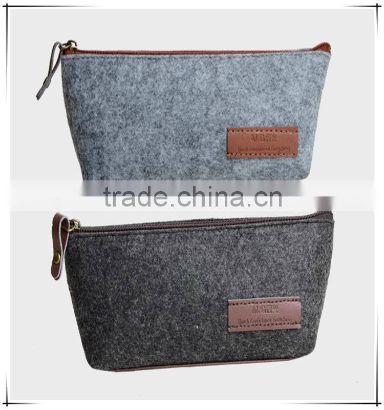 Handmade Felt Kids Bag,Felt Box With Zipper In Rectangle