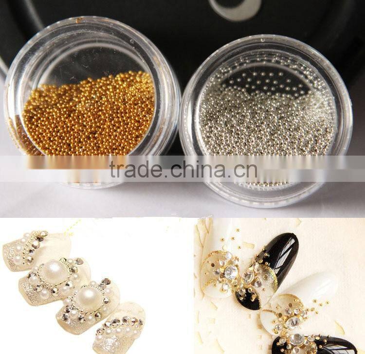 2016 most popular summer sea series metal nail parts, gold silver starfish 3D nail art decoration