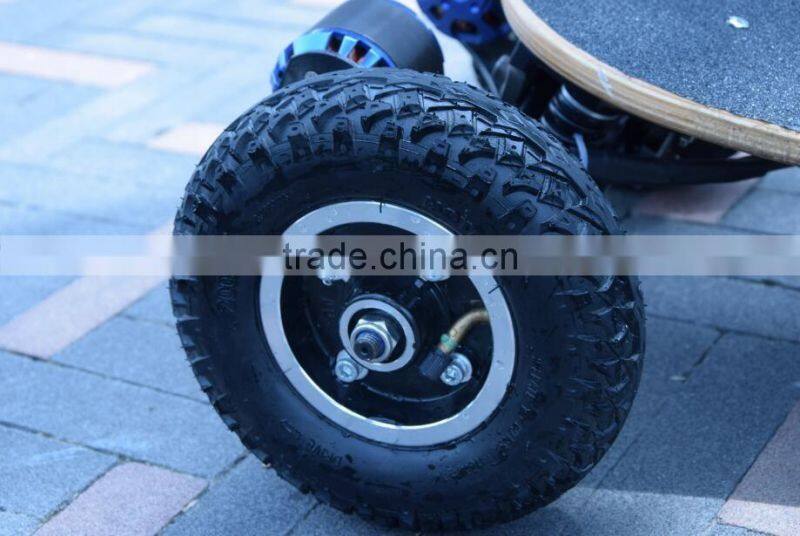 Cheap electric skateboard off road 30km/h 1800 w 36v with brushless motor
