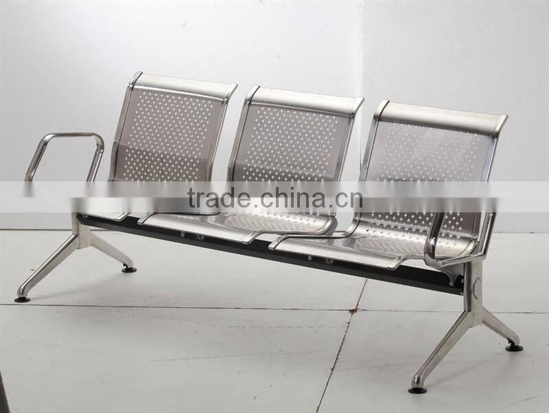 Wholesale good quality stainless steel waiting chair