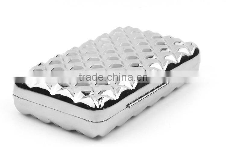 Metal frame clutch ladies' evening bag