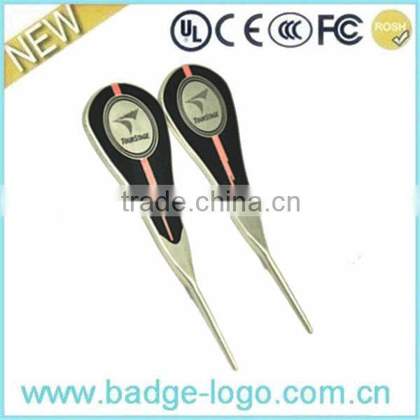 Golden Custom Die Casting Divot Tool Ball Marker
