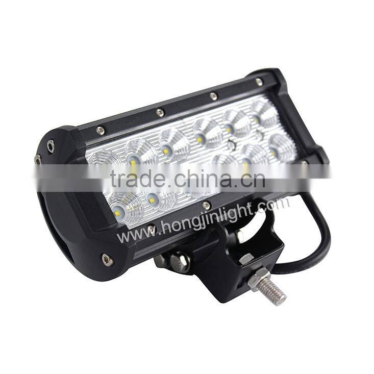 Waterproof 7inch 36w led tractor work lighting car led light bar off road led light bar