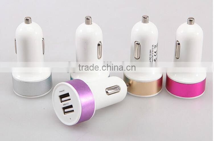 For iphone 6 car charger , 2 in 1 car charger for apple gps tracker car charger