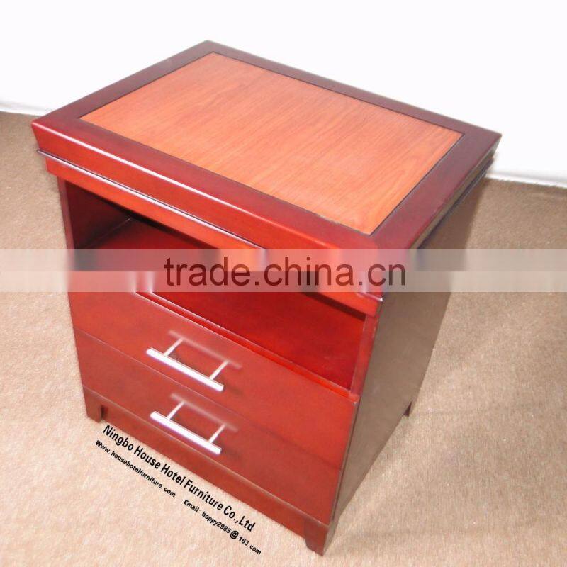 business desk hotel furniture with solid wood frame and legs