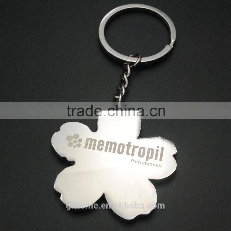 metal OEM keychain with customm gift box