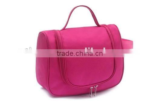 New style Women&Man fashion functional portable hanging folding travel cosmetic bags,toiletry bag with hook