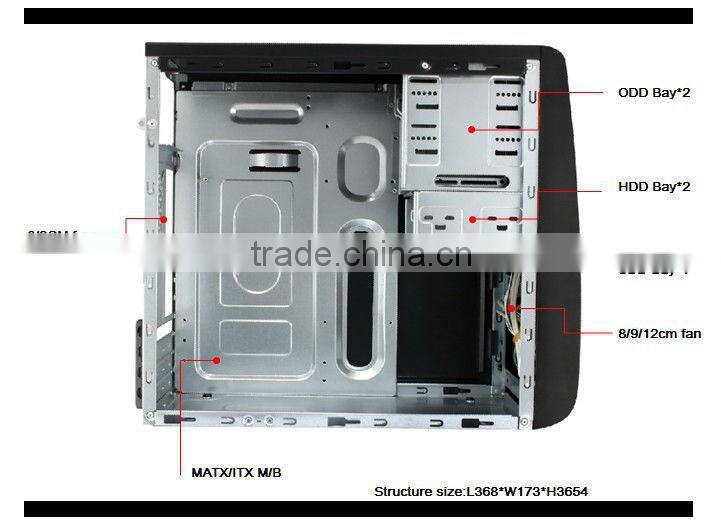 Micro ATX computer case
